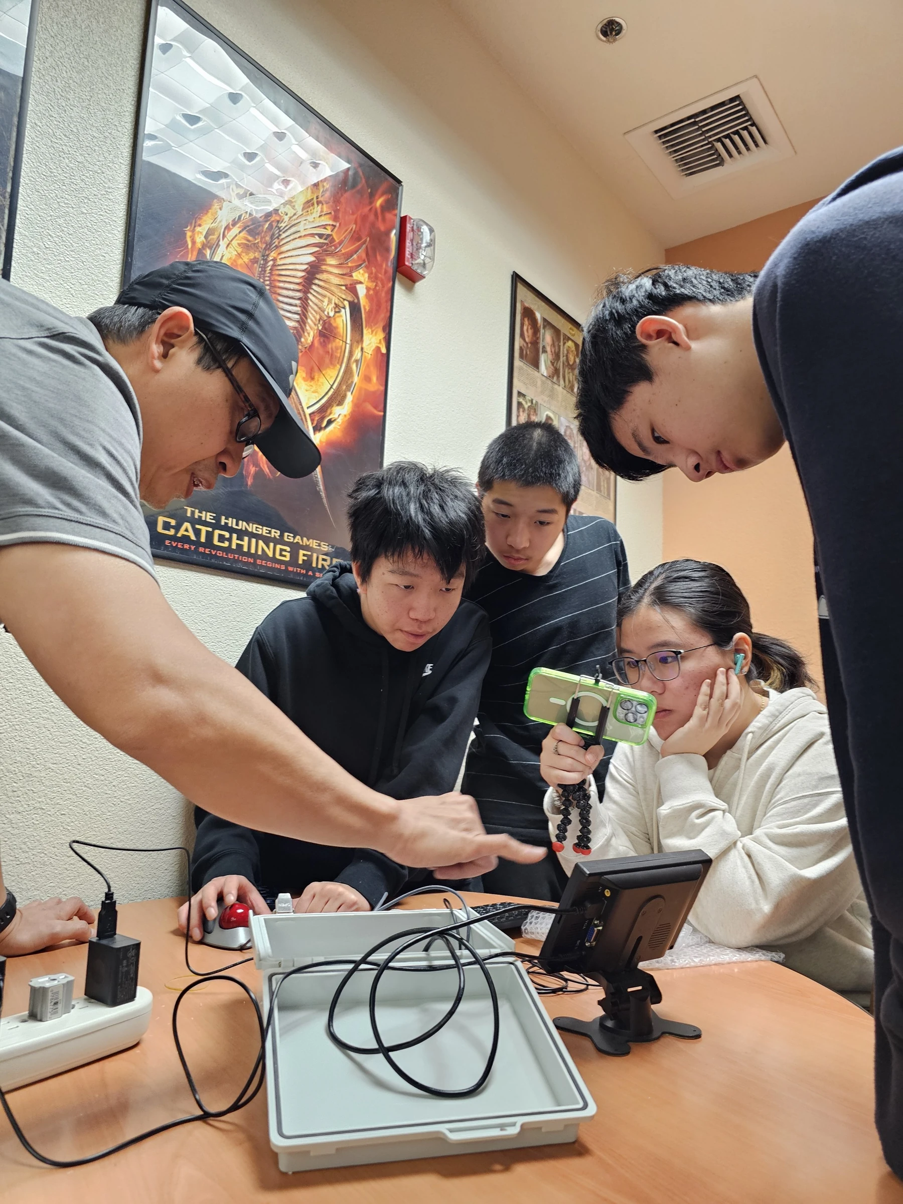 The First Sensor Installation