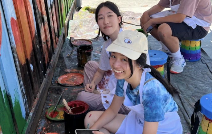 Bringing Color to Our Community: Milpitas Library Community Painting Day